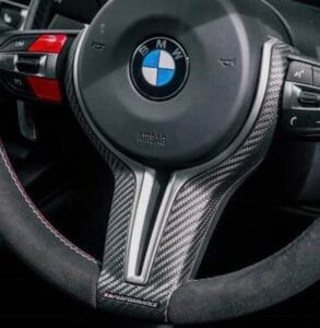BMW M Performance Dry Carbon Steering Trim - F series