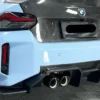 BMW M2 M3 M4 G8x M Performance Carbon Fiber Exhaust Tips (Set of 4)
